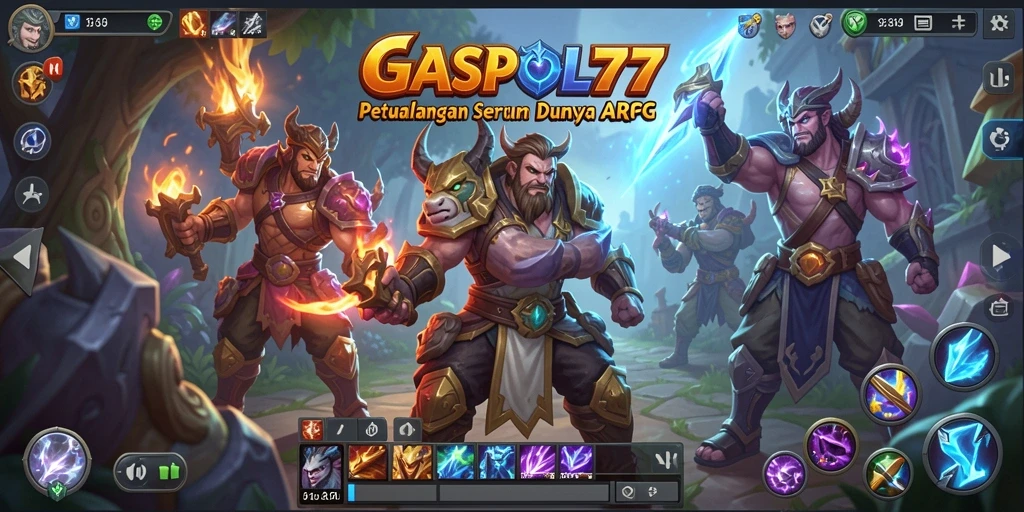 Tampilan gameplay GASPOL77 dengan aksi seru dalam mode ARPG.