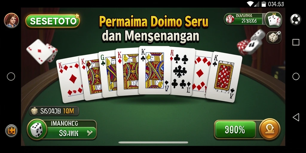 Tampilan gameplay SESETOTO yang seru dan interaktif.