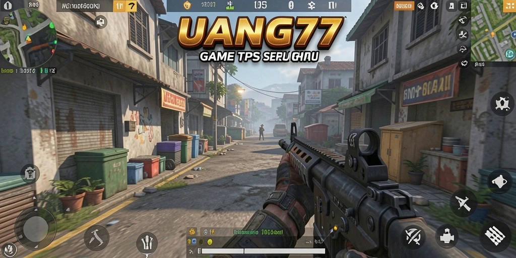 Tampilan permainan TPS yang menegangkan dan seru dari UANG77.