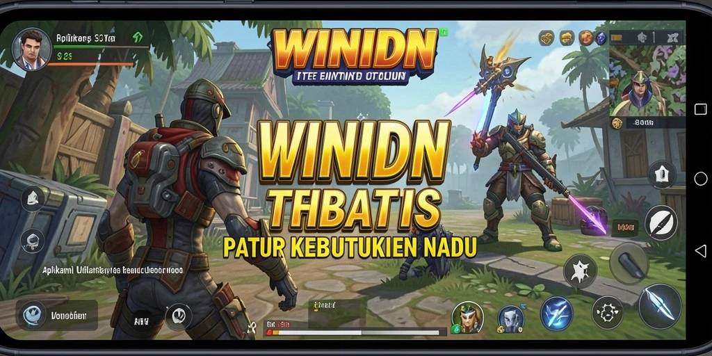 Tampilan antarmuka WINIDN yang user-friendly dan fitur utilitas.